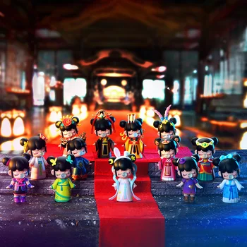 

12Pcs 10cm Ancient Chinese Female Doll Set Small People Model Kits PVC Action Figures Toy Kids Birthdaty Gifts 2019