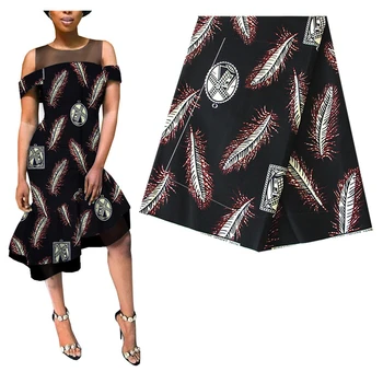 

African Wax Prints Fabric Veritable Cotton 6 Yards Guarantee Real Wax For Sewing Dress Suit Bag Headwear Ankara Wax Fabric