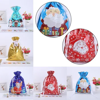 

Present Christmas Gift Bag Wrap Candy Chocolate Bag Decoration Holiday