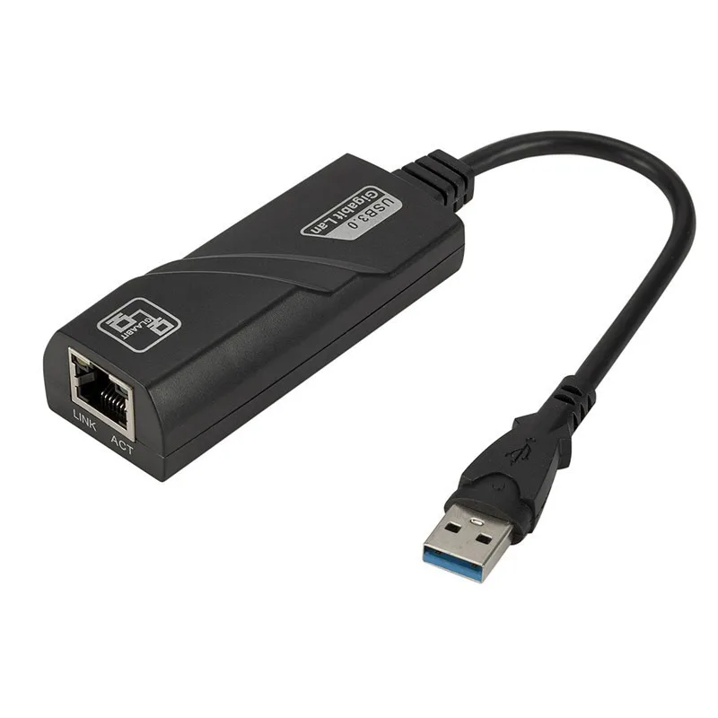 Usb3.0 Gigabit Ethernet Card To RJ45 Card/External 3.0 Network Supports WIN10 Adapter Cable | Безопасность и защита