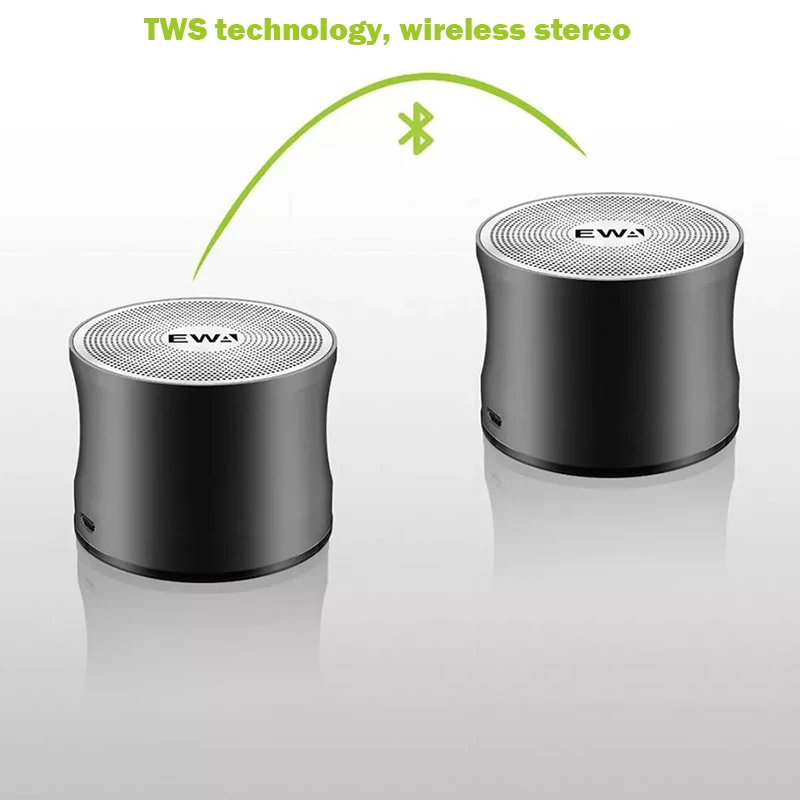 EWA A109Pro Bluetooth Speaker Subwoofer Hands Free Telephone Portable Speakers TWS Stereo MP3 Player Phone/PC