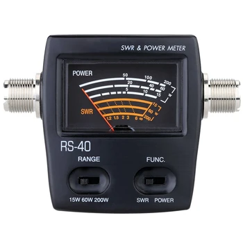 

Promotion! Portable Swr Standing Wave Ratio Watt Power Meter For Ham Mobile Vhf Uhf Single Phase Electric Energy Meters