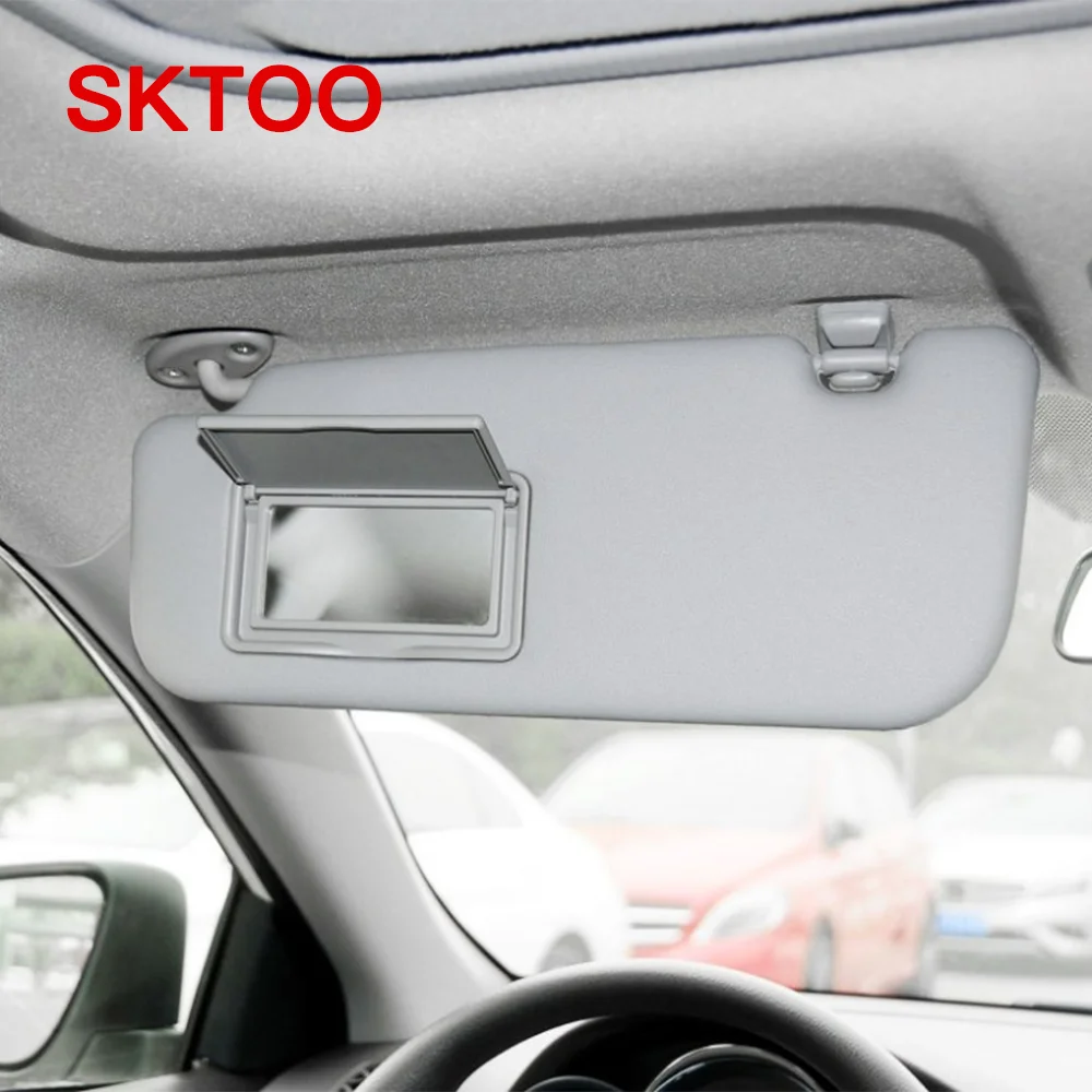 SKTOO авто аксессуары пара солнцезащитный козырек для Toyota Corolla- с косметическим зеркалом солнцезащитный козырек 74320-02B21 74310-02K91