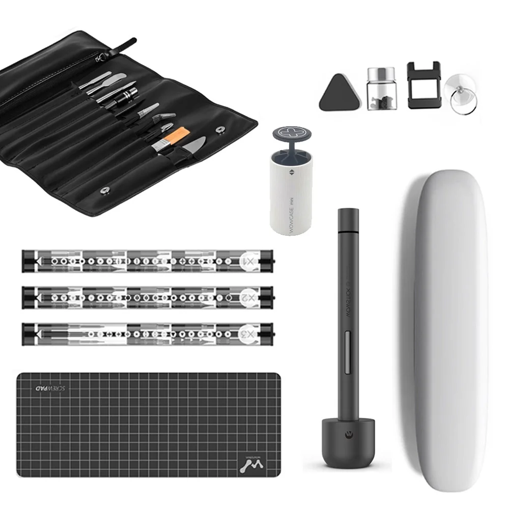 

S2 Alloy Steel 1F Mini Electric Screwdriver Cordless Power Screw Driver Phone Repair Tool Kit