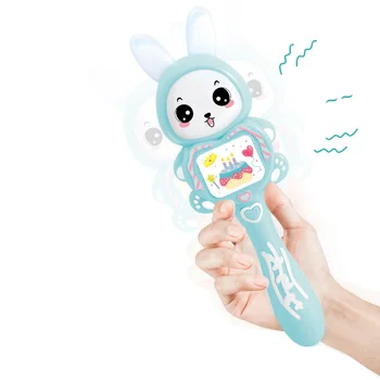

Hot Newborn Baby Infant Teethers Hand Bell Toys Music Rattles Educational LED Toys