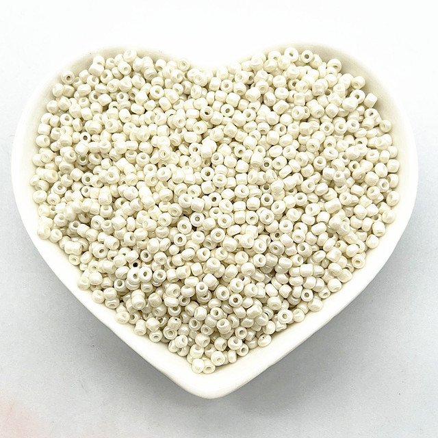 4mm Effect of The Lacquer That Bake Charm Czech Glass Seed Beads DIY Bracelet Beads for Jewelry Making Accessories