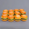 4Pcs/set Mini Simulation Food Hamburger For Kids Doll Accessory Pretend Play Kitchen Toys Dollhouse Miniatures DIY Decoration 5