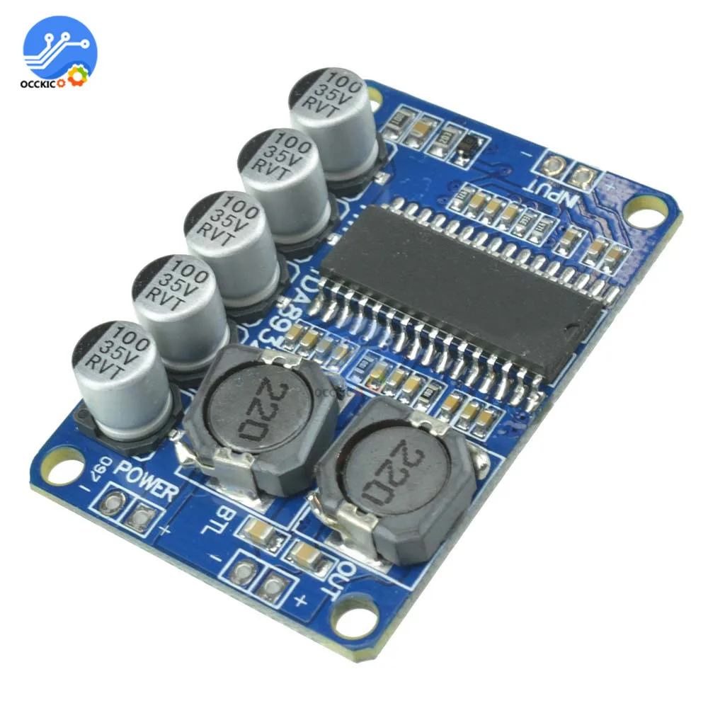 TDA8932 подойдет как для повседневной носки так Плата усилителя 35 Вт DC10-30V выход BTL