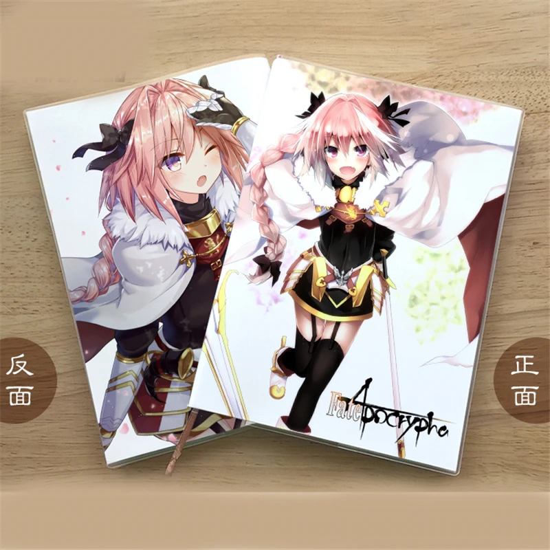 Fate Apocrypha Mordred Astolfo Notebook Memo Pad Anime Cosplay Notepad Tickler 