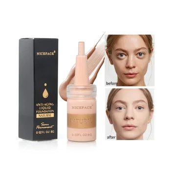 

Matte Concealer Waterproof Foundation Liquid Full Cover Concealer Oil Control Facial Base Cream Wholesale