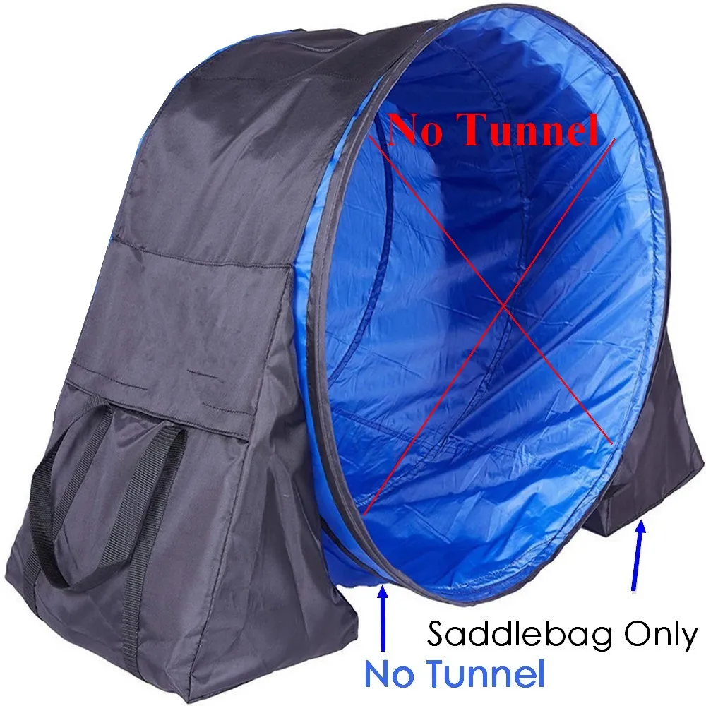 Agility Tunnel's Bag Holder Non-Constricting Saddlebags for Stabilizing Dog Agility Tunnel upto Dia 60cm 1.96feet Equipment images - 6