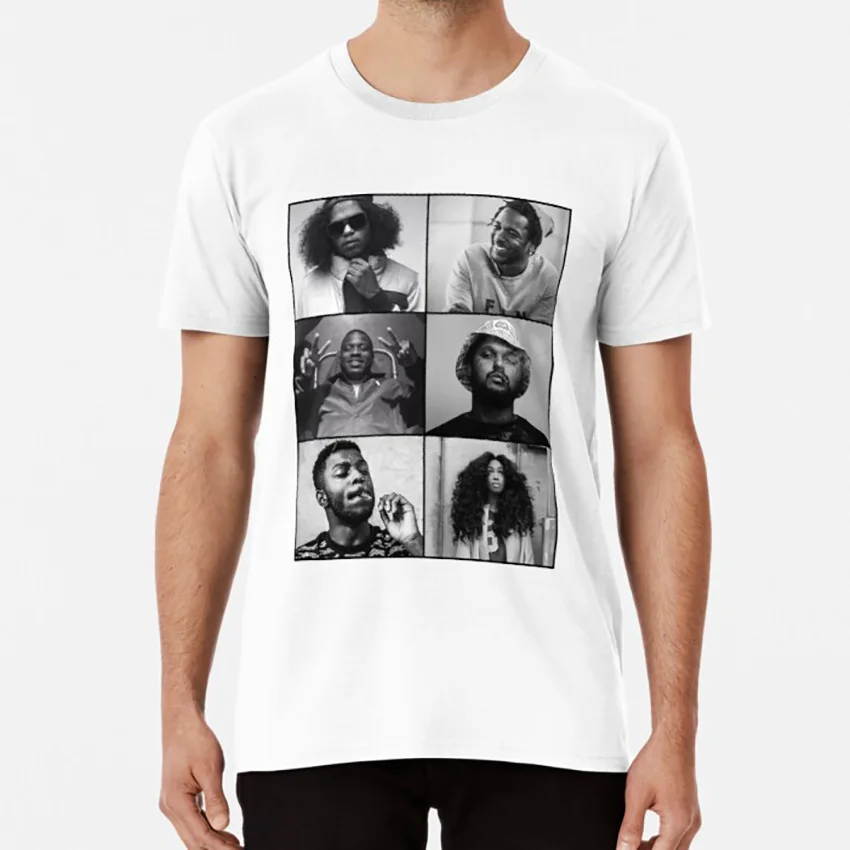 TDE - Kendrick Ab-soul Q Jay Rock Isaiah SZA футболка kendrick lamar ab soul schoolboy q jay rock isaiah rashad | Мужская одежда