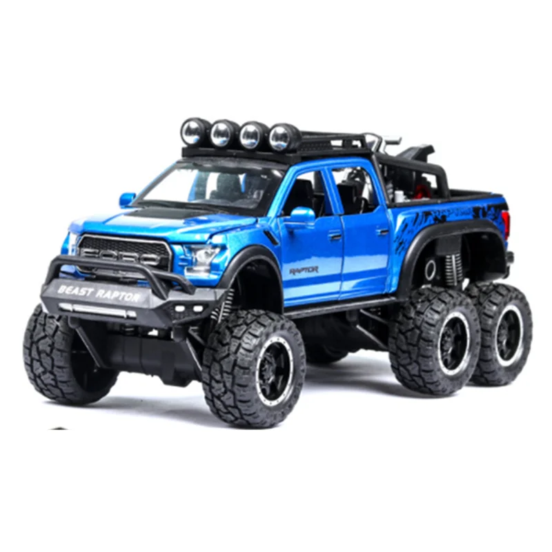 Коллекция 1:24 Масштаб Литой Сплав F150 внедорожная модель автомобиля SUV
