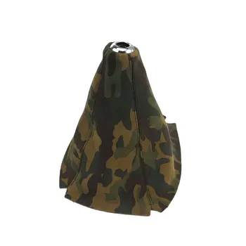 

CNSPEED Gear Cover Camouflage Suede Hand Brake Shift Handle Stick Sleeve Case Antiskid for Car Universal Manual Shifter