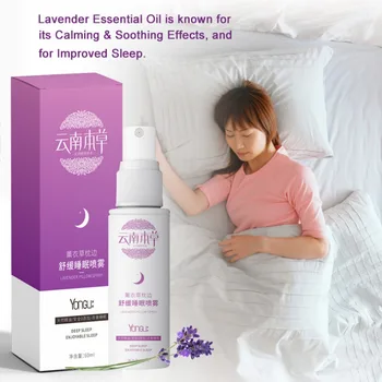 

Sleep Spray Pillow Mist With Lavender All Natural Sleep Aid Relaxing Blend Of Essential Oils Calm Body &Mind Great Stress Relief