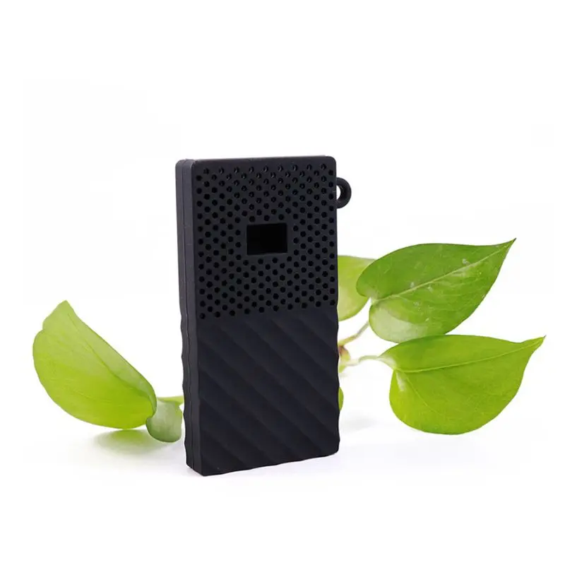 Нескользящий мягкий силиконовый Жесткий диск защитный чехол для WD HDD диск протектор Аксессуары 667C - Цвет: Черный