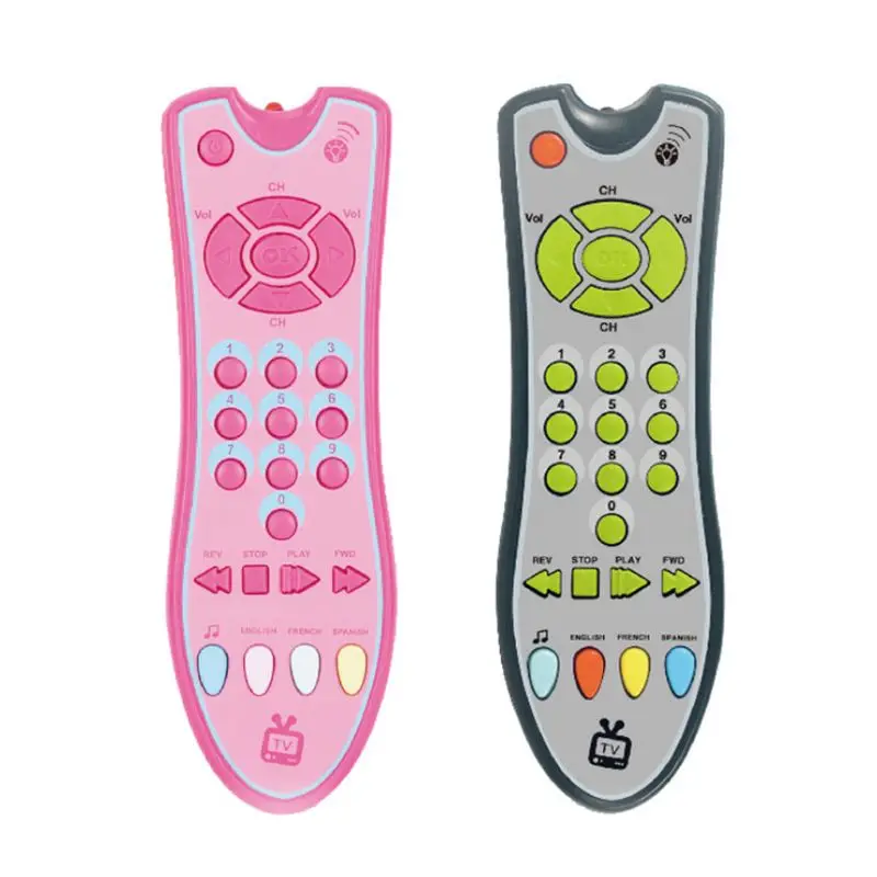 

Baby Music TV Mobile Phone Remote Control Electric Numbers Learning Educational Kids Toy Gift