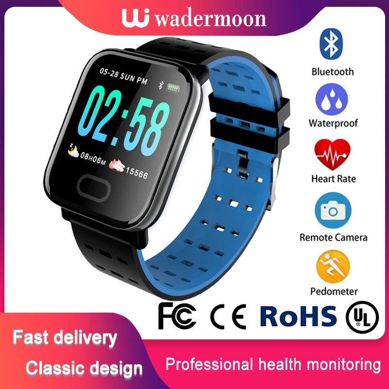 

Smart Sports Watch Bracelet Oxygen Smart Fitness Wristband Sleep ECG PPG SPO2 Smartband Electronic Pedometer Bluetooth Watch