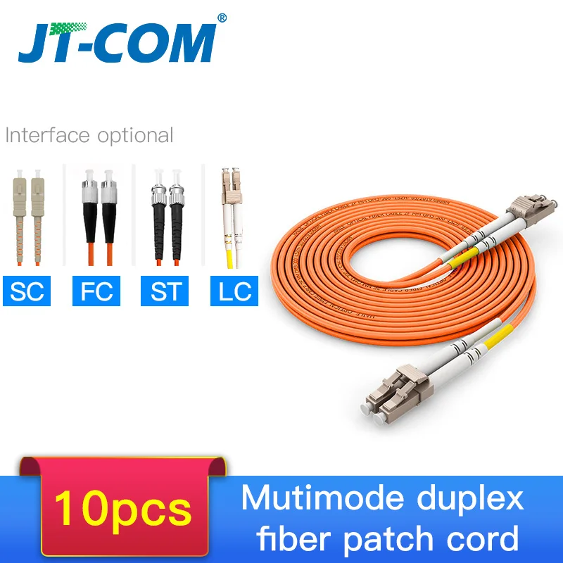 Cable de fibra LC LC OM2, 1Gb, multimodo, dúplex, 2,0, 3,0mm, LC FC, LC ...