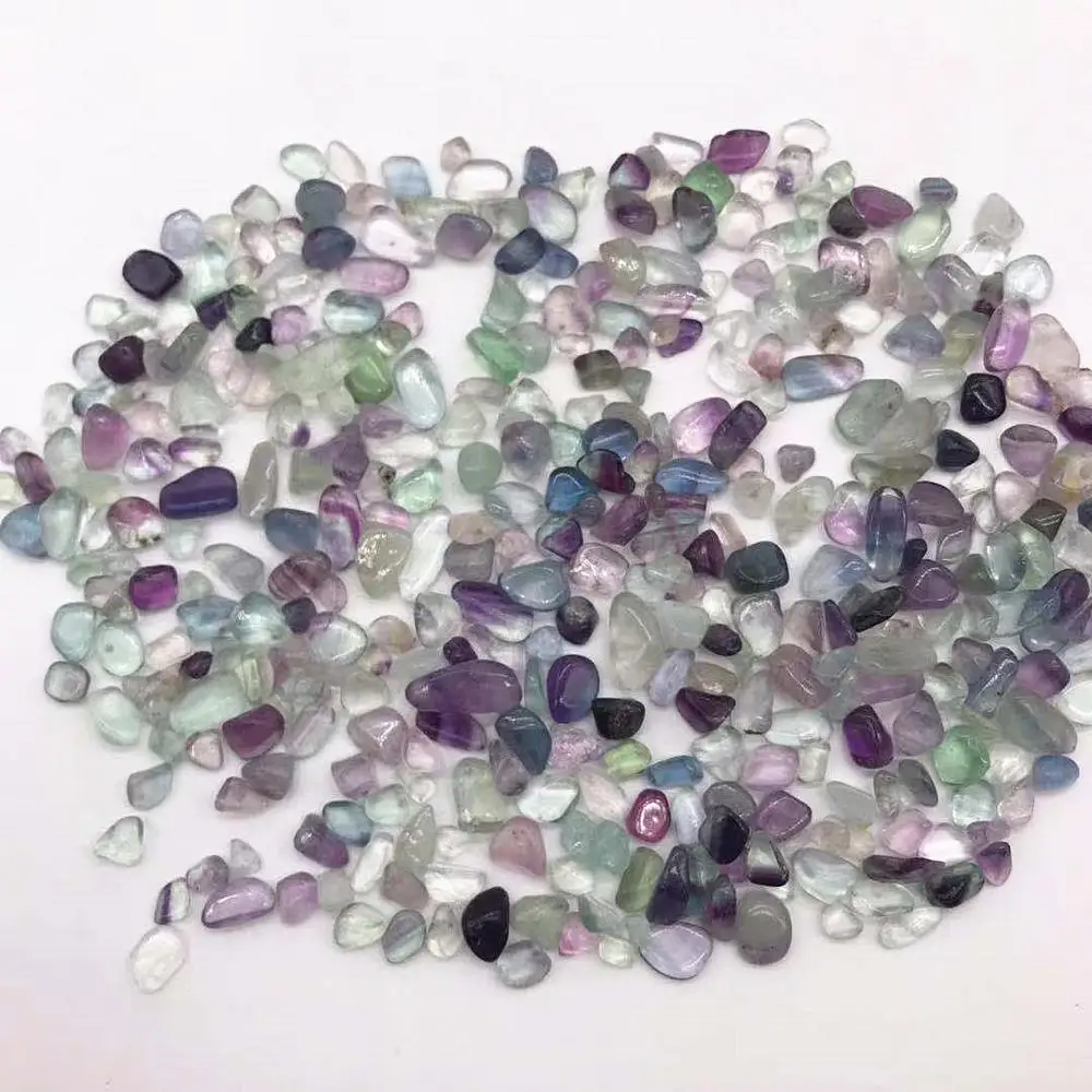 

100g/Bag Natural Mixed Quartz Crystal Stone Rock Gravel Natural Tumble Stones Minerals For Fish Tank Aquarium Garden Decoration