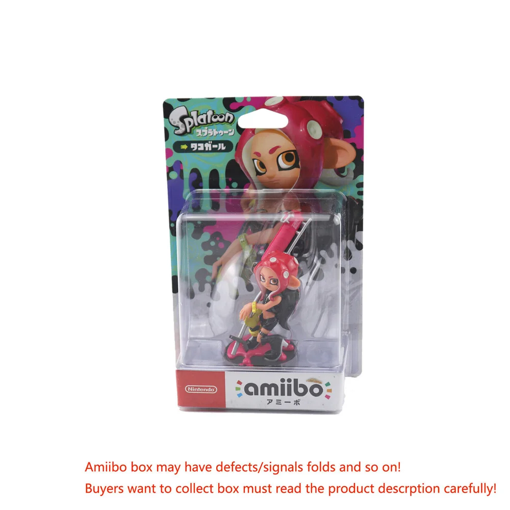 Amiibo Splatoon2 фигурки чернильный мальчик девочка кальмар жемчужина пристани для NS