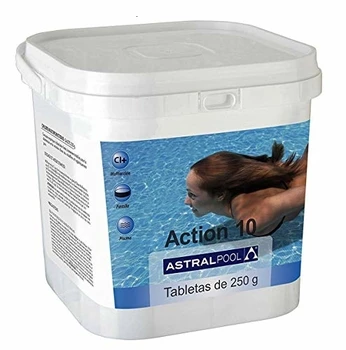 

CLORO MULTIACCION ASTRALPOOL ACCION 10 - ENVASE 5 Kilogramos