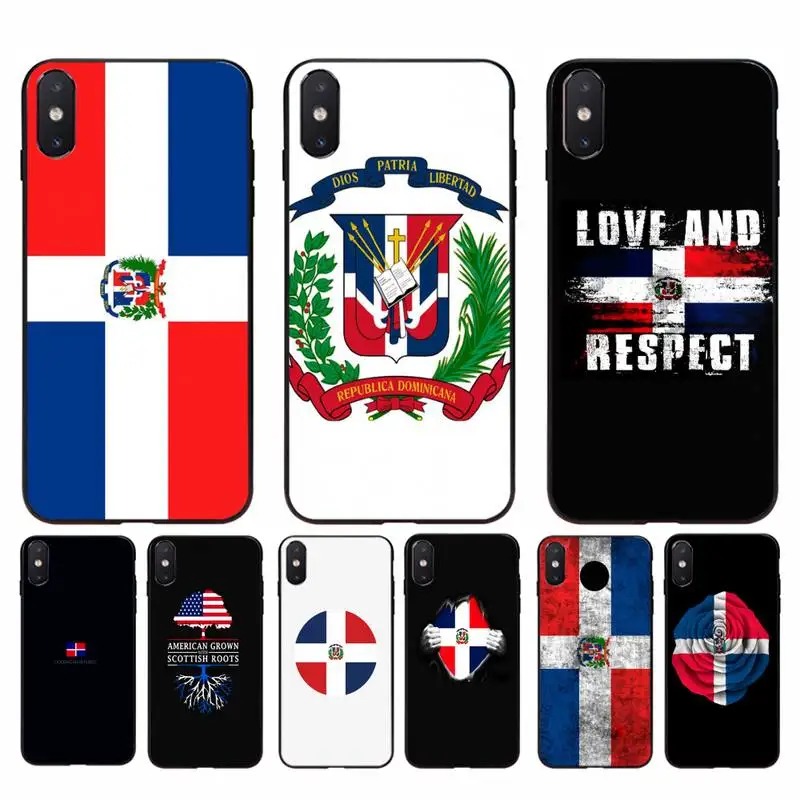 Yinuoda черный чехол для мобильного телефона с флагом iPhone 11 8 7 6 6S Plus X XS MAX 5 5S SE 2020 XR