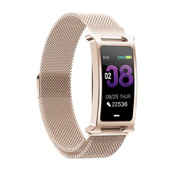 

Fitness Tracker , Bluetooth Smart Watch wristband Heart Rate Monitor Smart Bracelet Screen Steps Distance Calories Sports