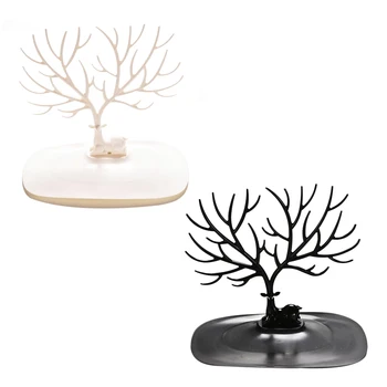 

1 Pcs Deer Tree Rack Display Stand Holder Organizer for Earrings Necklace Ring Beautiful Home Décor