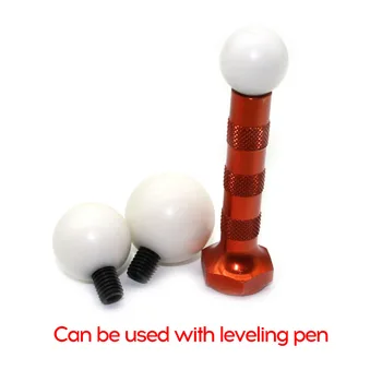 

3Pcs M-8 Screw Round Balls Nylon Round Tip Ball Rod Car Dent Repair Tool Accessories dent repair tool dent puller