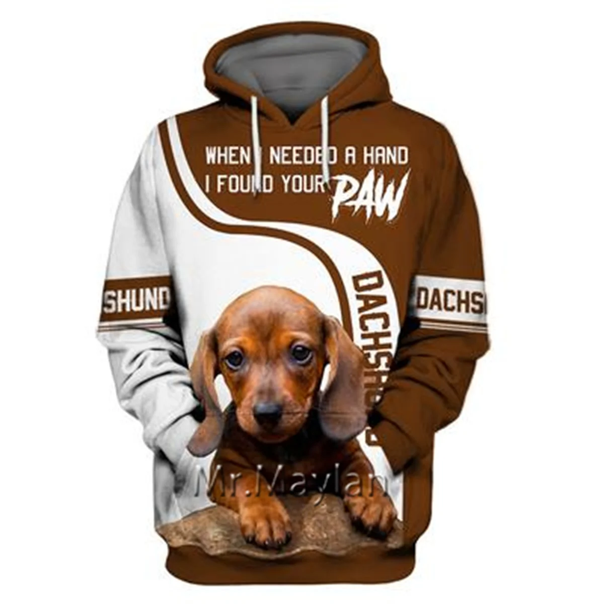 

Personality Fashion Animal Dachshund 3D Print Graphic Hoodie Men/Women Streetwear Oversized Sweatshirt Harajuku Tops Pullover-25