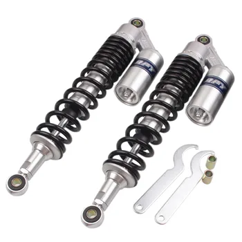 

400mm Air Shocks Absorber Suspension for Triumph Street Triple 675 fit Yamaha VMAX 1200 TMAX for Aprilia Tuono Motorcycle