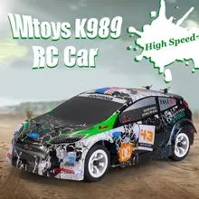 WLtoys K989 RC автомобиль RTR с передатчиком 1:28 2,4G 4CH гоночный автомобиль RTR внедорожник матовый пульт дистанционного управления детские игрушки