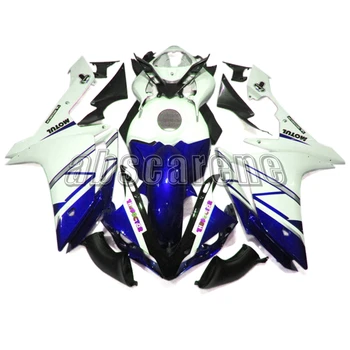 

Complete Fairings for Yamaha YZF1000 R1 2007 2008 YZF 1000 R1 07 08 Injection ABS Plastic Bodywork Panels Kits Blue White Lower