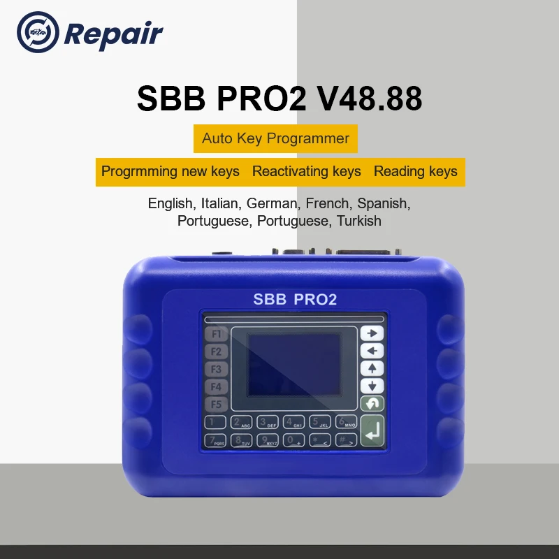 SBB Pro2 V48.88 V48.99 V33.02 V46.02+ Мини Zedbull Auto программатор ключей SBB 48,88 48,99 версия Zed Булл OBD2 Ключ чайник