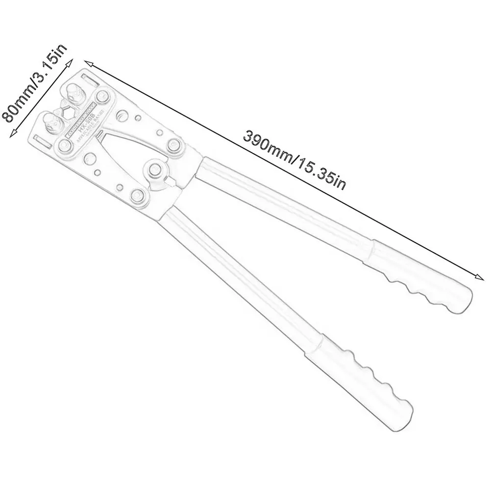 HX-50B Многофункциональный Автоматическая регулировка кабель зачистки проводов плоскогубцы самостоятельной настройки щипцы Terminal с резьбовой головкой, режущий инструмент в виде руки