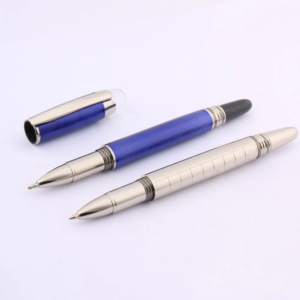 1 шт. Подарочная шариковая ручка с серебристой отделкой или роллербол|rollerball pen|new