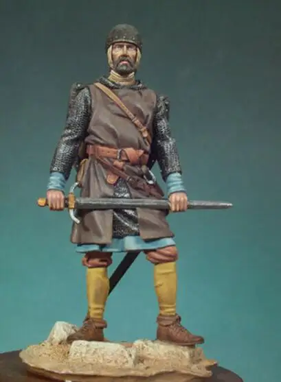 Масштаб 1/24 Неокрашенная полимерная фигурка Templar sergeant коллекционная | Игрушки и