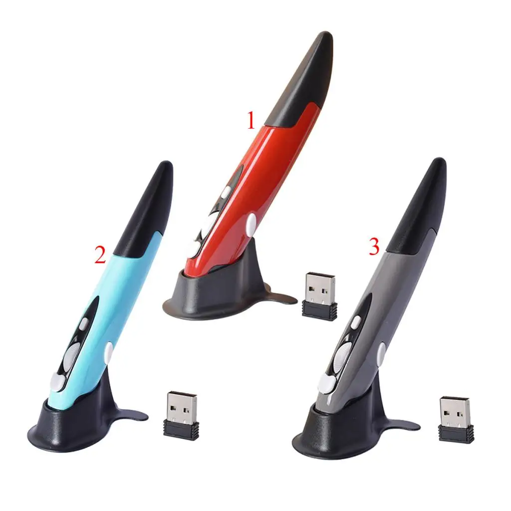 Mini 2.4GHz USB Mouse 2.4G Wireless Optical Presenter Pen Mouse for Tablet Laptop PC Desktop Computer Peripherals