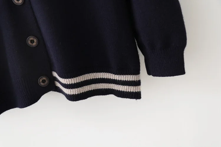Вязаный женский свитер кардиган 2019 осень зима теплая одежда вязаный джемпер Кот Повседневный свободного кроя с вышивкой женская верхняя