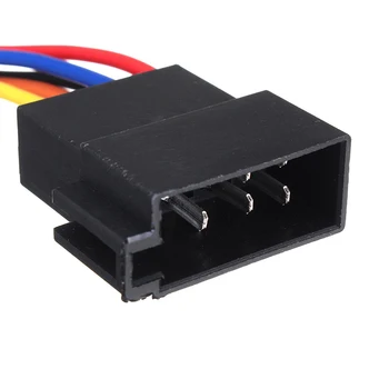 

Car Stereo Female ISO Radio Plug Adapter Cable Stereo Wire Harness Red + Black