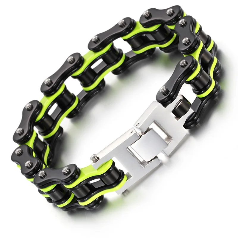 

Новый властный мужской браслет из титановой стали, оптовая продажа, мужской браслет с подвесками love