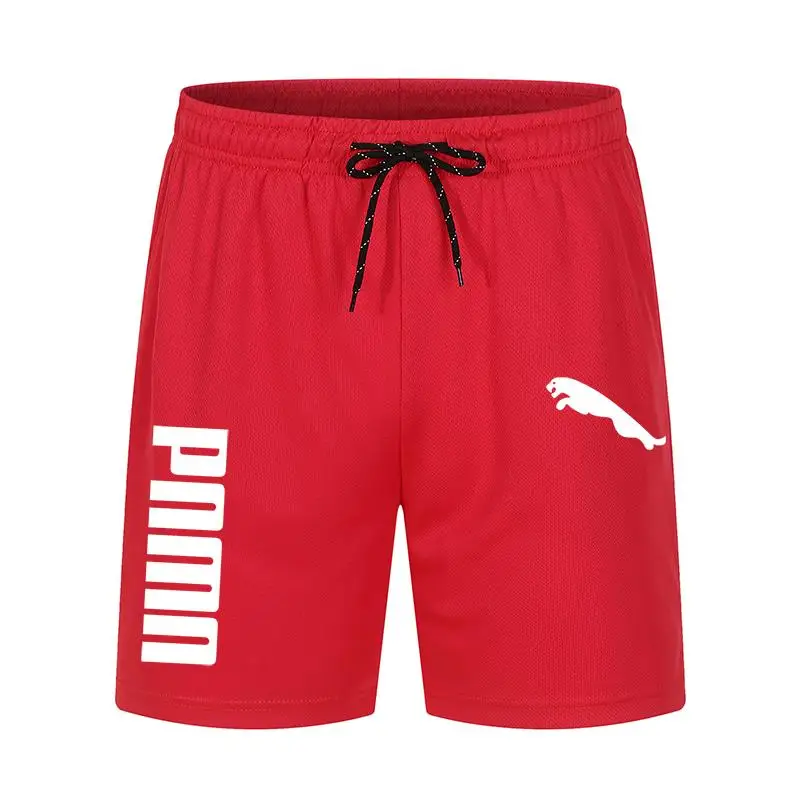 Pantalones cortos informales para hombre, ropa de marca clásica, transpirable, para gimnasio, verano, 2021