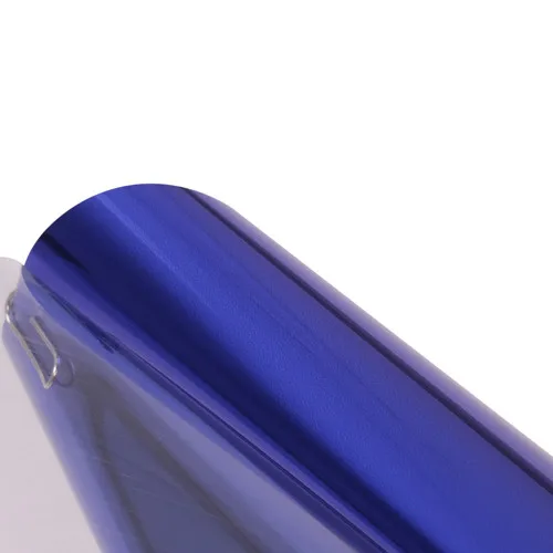 09 Royal blue SUNICE, высококачественная металлическая термопленка, железная футболка, одежда для семейного торжества, сумка, шляпа, высота 50 см X 100 см(2" X 39,3" - Цвет: 09 Royal blue