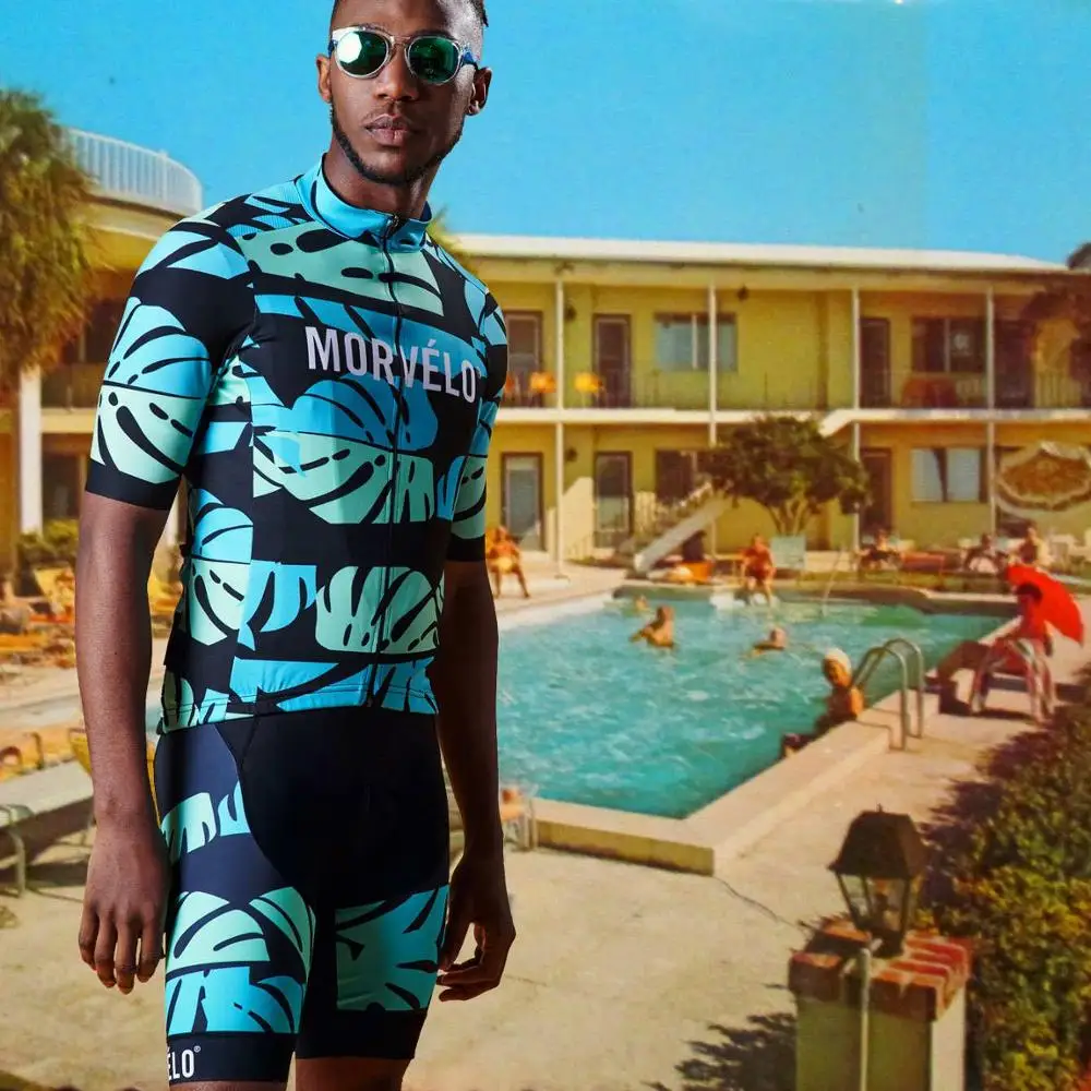 Велоспорт Skinsuit Триатлон Speedsuit Trisuit все в одном короткий рукав Speedsuit Maillot Ciclismo Одежда - Цвет: Синий