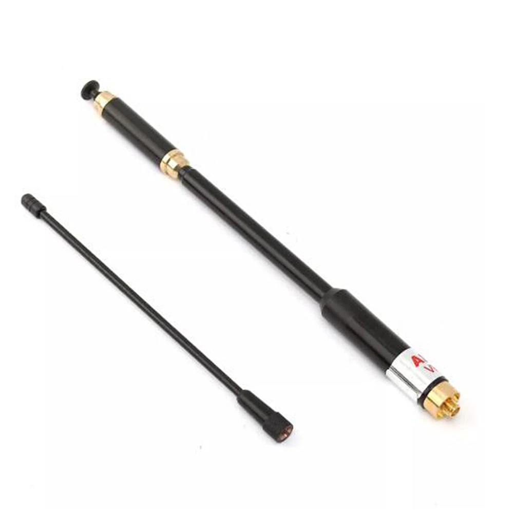 Home communication equipment VHF/UHF Dual Band High Gain Long Range Telescopic Antenna SMA-F Adjusted Antenna for UV-5R UV-B6