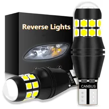 2 pces 2000lm t16 t15 w16w led canbus lâmpada de alta potência 921 912 luzes reversas super brilhante exterior do carro lâmpada 6500k branco 12v dc