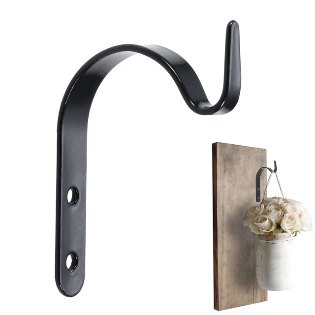 Gancho de Metal para colgar en la pared, colgador de pared para jardín,  baño, cocina, estante