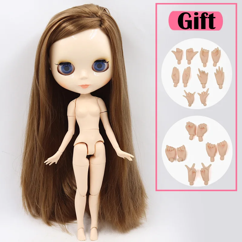 ICY DBS Blyth doll No.3 glossy face white skin joint body special price 1/6 BJD toy gift ob24 18