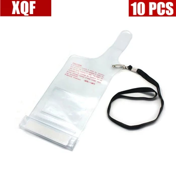 

XQF 10PCS Waterproof jacket For BaoFeng UV5R Quansheng TG UV2 hand walkie talkie waterproof bag cov.e